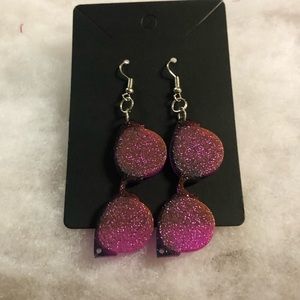 😎 Beautiful handmade sunglasses 🕶 earrings
